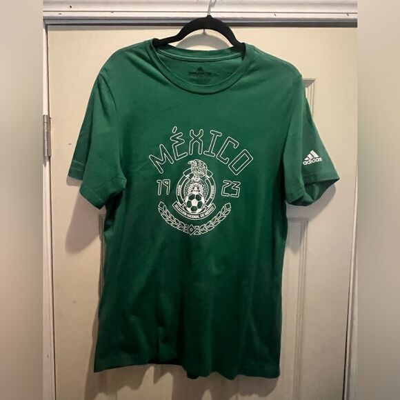 Adidas Men's FMF Mexico Amplifier Graphic T-shirt - Picture 1 of 5
